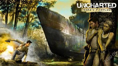 Лот: 3577300. Фото: 1. Uncharted Drake's Fortune. Игры для консолей