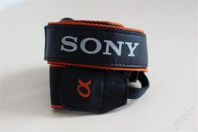 Лот: 2511666. Фото: 1. Ремень шейный SONY оригинальный. Чехлы, сумки, ремешки