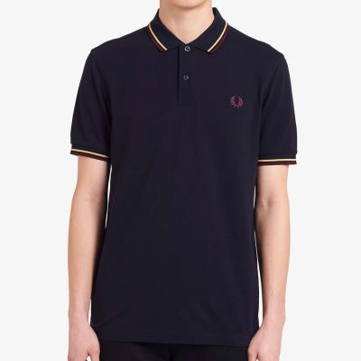 Лот: 7745157. Фото: 1. Поло Fred Perry Slim Fit Twin... Футболки