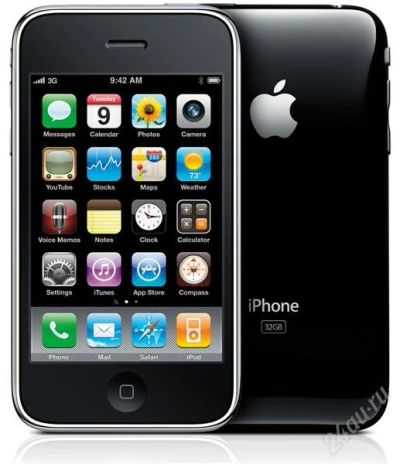 Лот: 2389293. Фото: 1. iphone 3gs 32gb black. Смартфоны