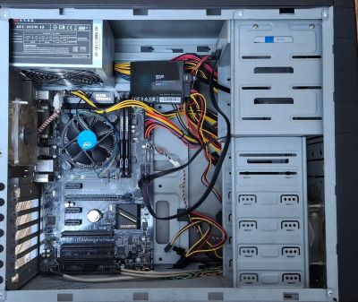 Лот: 24894506. Фото: 1. Cистемный блок i3-7100/DDR4-8Gb... Компьютеры в сборе