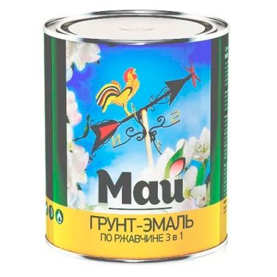 Лот: 11595755. Фото: 1. Грунт-эмаль по ржавчине Серая... Краски, лаки, растворитель