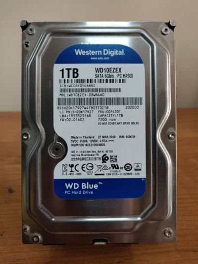Лот: 22560271. Фото: 1. Жесткий диск HDD/3.5"/1000 Гб... Жёсткие диски (HDD)