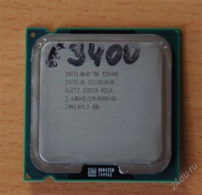 Лот: 2832260. Фото: 1. Intel Celeron E3400 2600MHz/ 800MHz... Процессоры