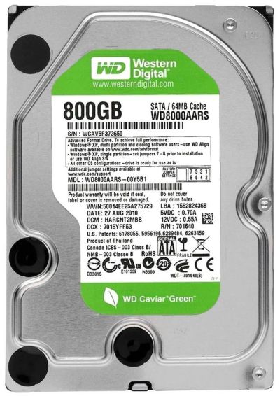 Лот: 16209531. Фото: 1. Жесткий диск 3.5: Western Digital... Жёсткие диски