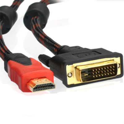 Лот: 20770410. Фото: 1. Кабель HDMI - DVI-D - Чёрный. Дата-кабели, переходники