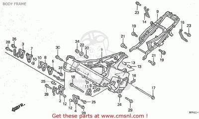 Лот: 2979482. Фото: 1. Рама с документами Honda CBR 400RR... Запчасти