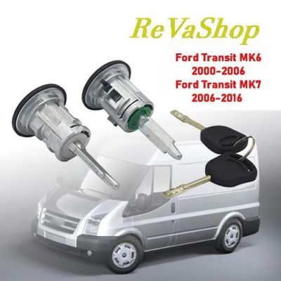 Лот: 21049314. Фото: 1. Пара личинки замка двери FORD... Кузов