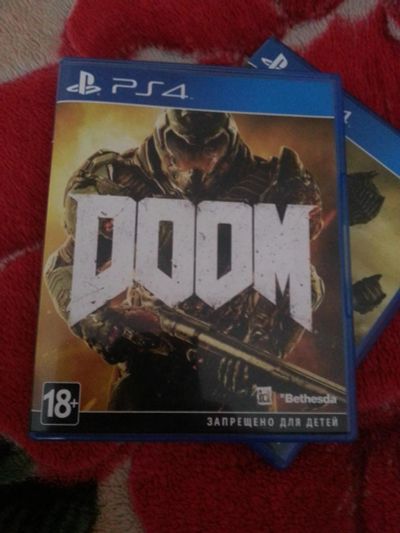 Лот: 9470181. Фото: 1. Doom ps4 / обмен. Игры для консолей