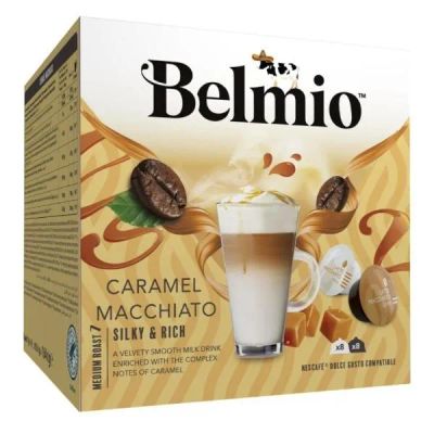 Лот: 24472372. Фото: 1. Кофе в капсулах Belmio Latte Caramel... Чай, кофе, какао