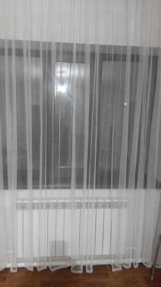 Лот: 6512345. Фото: 1. шторы белые в сеточку икеа(ikea... Шторы, тюль