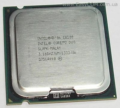 Лот: 10375305. Фото: 1. Процессор Intel Core 2 Duo E8500... Процессоры