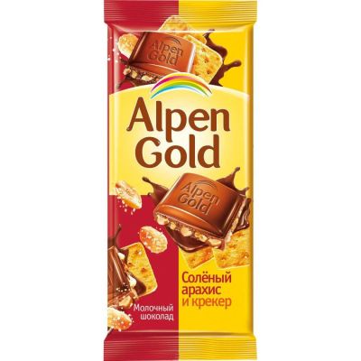 Лот: 10779344. Фото: 1. Alpen Gold. Молочный шоколад... Корма