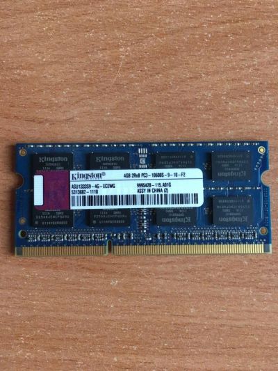 Лот: 9478028. Фото: 1. Оперативная память Kingston 4GB... Оперативная память