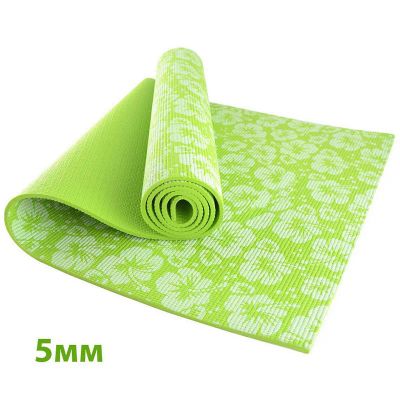 Лот: 22360911. Фото: 1. Коврик для йоги Sportex HKEM113-05-GREEN... Фитнес, аэробика и гимнастика