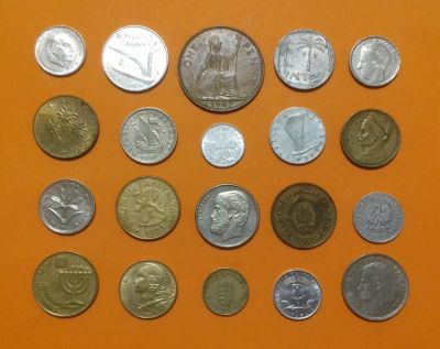Лот: 19577793. Фото: 1. Лот 20 монет Европы. Отличное... Европа