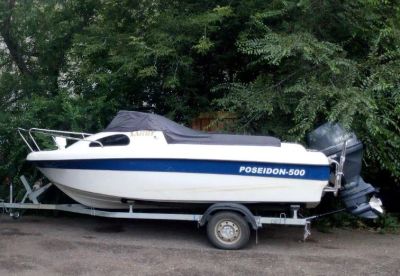 Лот: 9972416. Фото: 1. Катер Посейдон-500 (Poseidon-500... Лодки и катера
