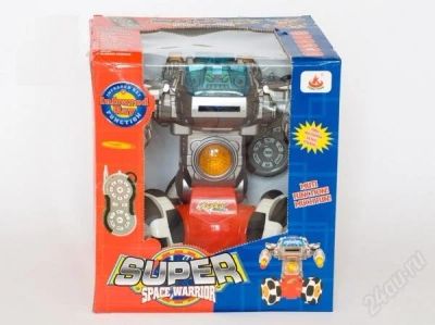 Лот: 2466928. Фото: 1. Космический робот ROBOKID с ИК-пультом... Машины и техника