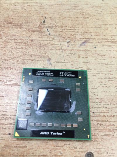 Лот: 9535937. Фото: 1. AMD Turion X2 RM-75 2.2 ГГц Socket... Процессоры