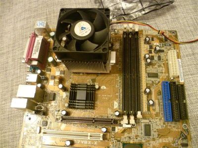 Лот: 1270954. Фото: 1. Материнская плата ASUS A7V8X-X. Материнские платы