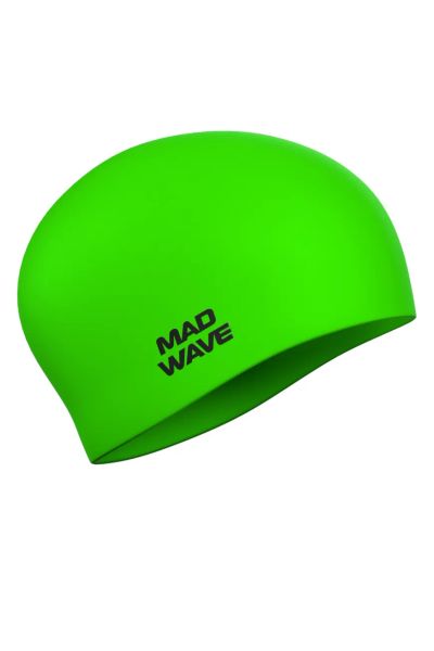 Лот: 25072198. Фото: 1. Силиконовая шапочка Mad Wave Long... Плавание