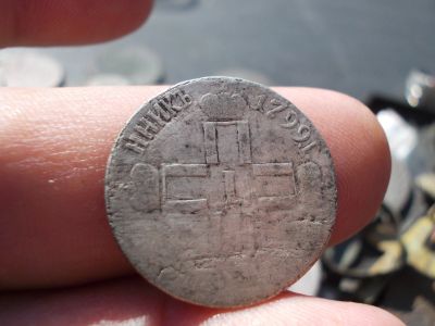 Лот: 14548211. Фото: 1. Редчайший полуполтинник Павла... Россия до 1917 года