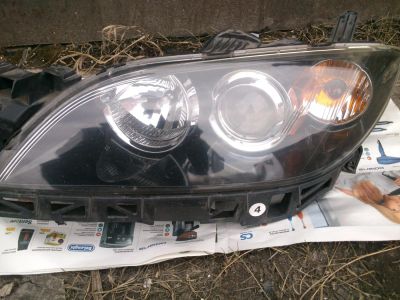 Лот: 10689825. Фото: 1. Фара левая Mazda Axela BK5 седан. Оптика и освещение