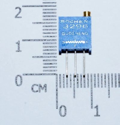 Лот: 7316611. Фото: 1. Резистор подстроечный 10 кОм 3296... Резисторы