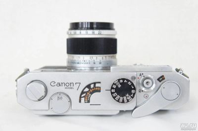 Лот: 17759932. Фото: 1. дальномерка Canon 7 фотоаппарат. Плёночные компактные