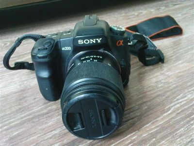 Лот: 975478. Фото: 1. Sony Alpfa 200. Цифровые зеркальные