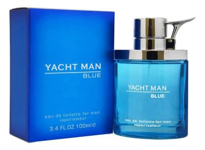 Лот: 11144273. Фото: 1. Yacht Man Blue Туалетная вода... Мужская парфюмерия