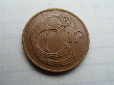 Лот: 9985594. Фото: 1. Ирландия 1 пенни 1982. Европа