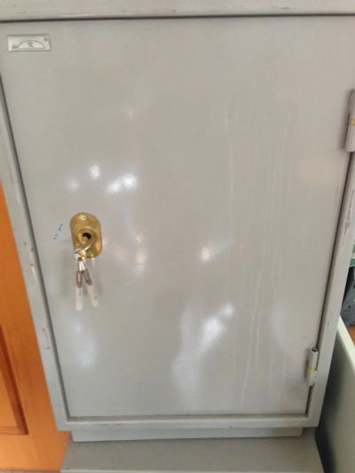 Лот: 7528478. Фото: 1. Ящик металический- сейф. Сейфы, металлические шкафы