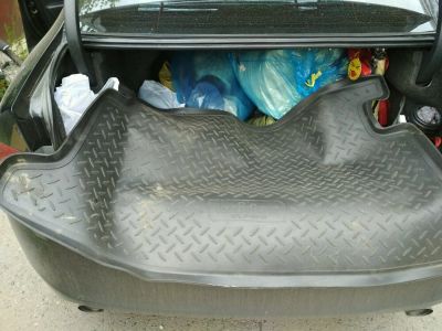 Лот: 10030025. Фото: 1. Коврик багажник toyota corolla... Салон