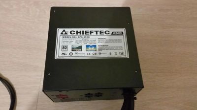 Лот: 6895868. Фото: 1. Блок питания Chieftec APS-650C... Корпуса, блоки питания