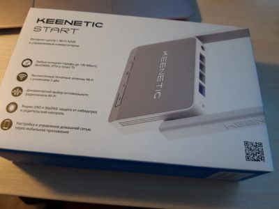 Лот: 15588280. Фото: 1. Wifi роутер новый Keenetic. Маршрутизаторы (роутеры)