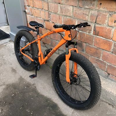 Лот: 17893816. Фото: 1. Велосипед Fat Bike Green Jaguar. Велосипеды