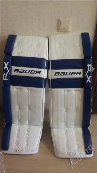 Лот: 2909019. Фото: 1. щитки вратарские bauer goalie... Защита тела