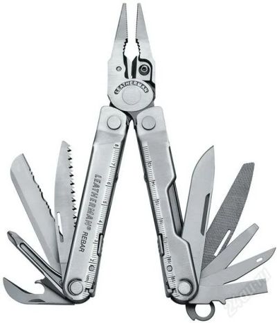 Лот: 2801489. Фото: 1. Мультиинструмент Leatherman Rebar... Ножи, топоры