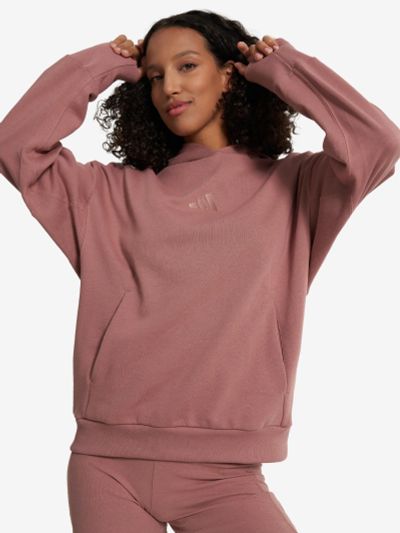 Лот: 25269345. Фото: 1. Худи женское adidas, Коричневый. Другое (спортивная одежда)
