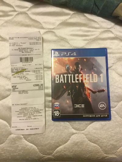 Лот: 8765984. Фото: 1. Battlefield 1. Игры для консолей