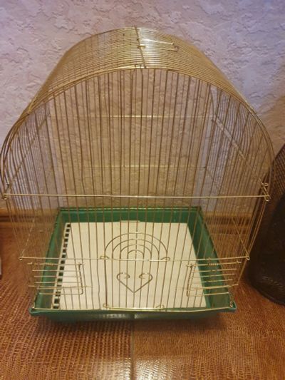 Лот: 19380061. Фото: 1. Клетка для попугая. Домики, переноски, клетки, когтеточки
