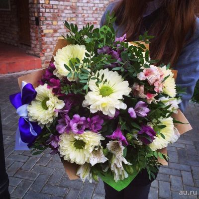 Лот: 8165055. Фото: 1. Сборный букет. Цветы на Щорса... Свежие цветы