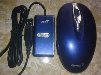 Лот: 519008. Фото: 1. Мышь Genius GK-04004/T. Оптическая... Клавиатуры и мыши