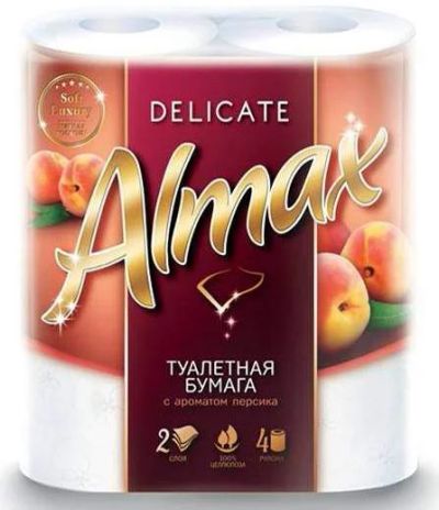 Лот: 7355647. Фото: 1. Туалетная бумага 2-х сл. 4рул... Другое (хозтовары)