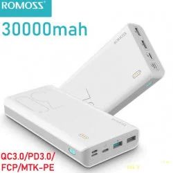 Лот: 15642444. Фото: 1. Powerbank romoss sense 8+ 30000мА... Внешние, портативные аккумуляторы для смартфонов (Power bank)
