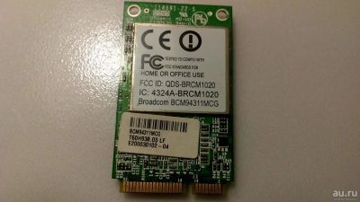 Лот: 13655169. Фото: 1. WI-FI адаптер PCI Express Broadcom... Платы расширения, контроллеры, доп. порты