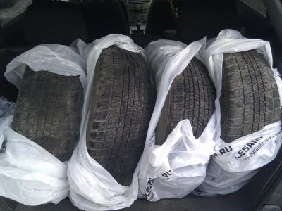 Лот: 3448914. Фото: 1. Goodyear Ice navi 205/65R15. Шины