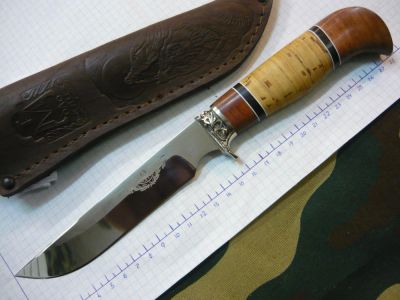 Лот: 4880058. Фото: 1. Нож "Соболь-2" сталь 95х18. Ножи, топоры