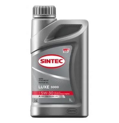 Лот: 25808133. Фото: 1. Масло моторное Sintec Люкс 5000... Масла, жидкости
